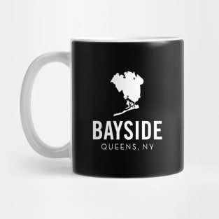 Bayside, Queens - New York (white) Mug